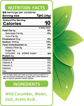 Wild Cucumber Pickles Large | 2800g - 98.73 Oz - 1PaysLess